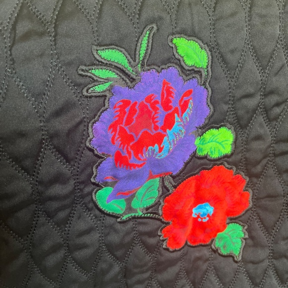 NWT KENZO x H&M Short Coat REVERSIBLE SILK KIMONO Quilted Bomber Jacket Medium - Picture 15 of 16